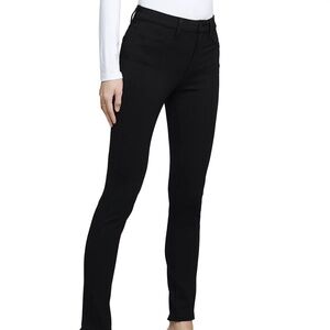 L"Agence Joetta Zip Vent High Rise Skinny Jeans in Black Size 29